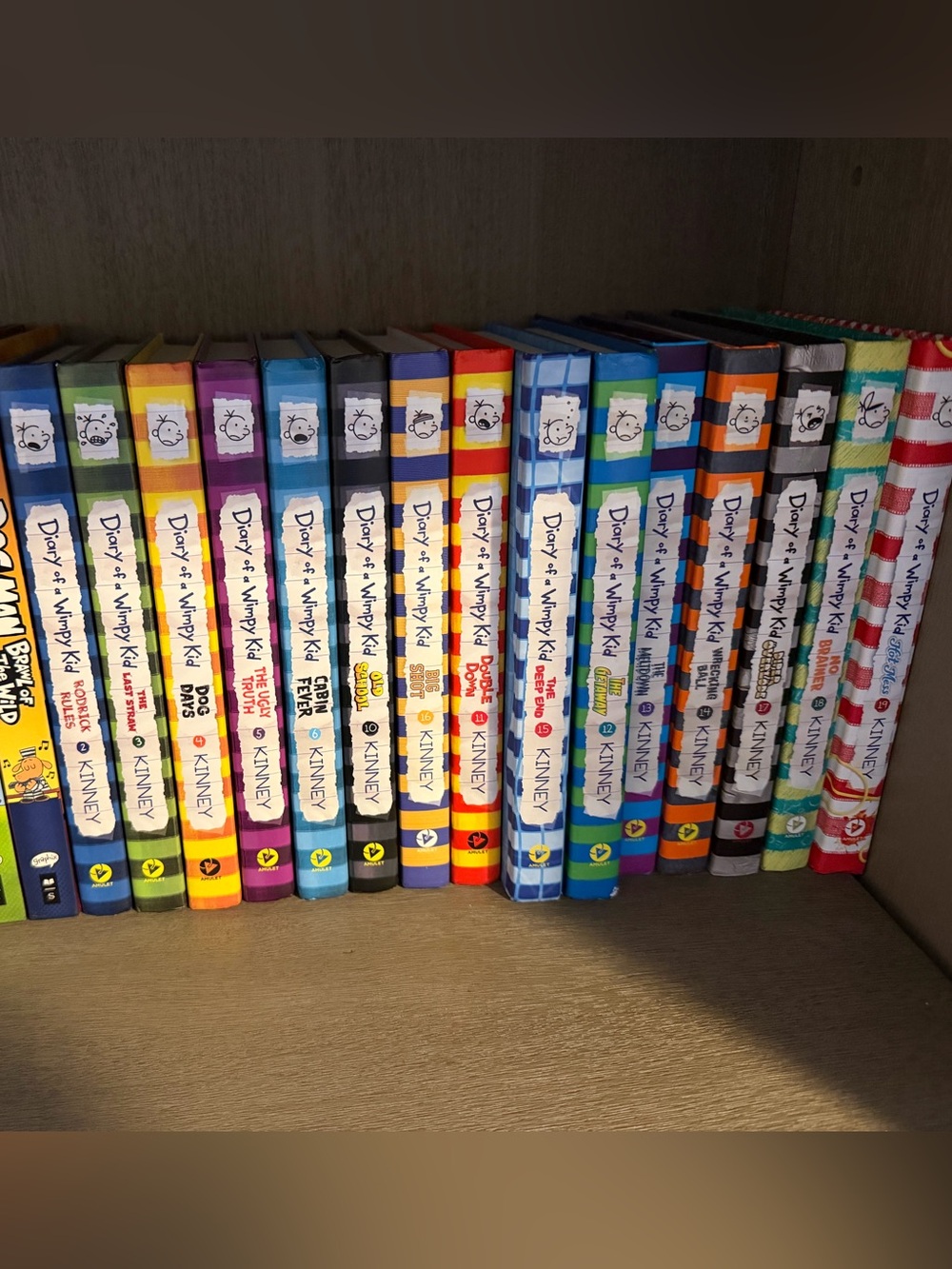 Diary of a Wimpy Kid Book Set - 15 books